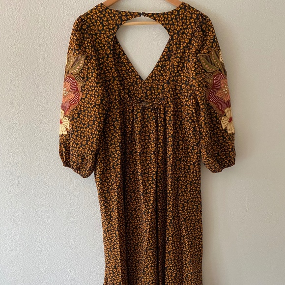 Farm Rio  Embroidered Maxi Dress - Picture 7 of 9